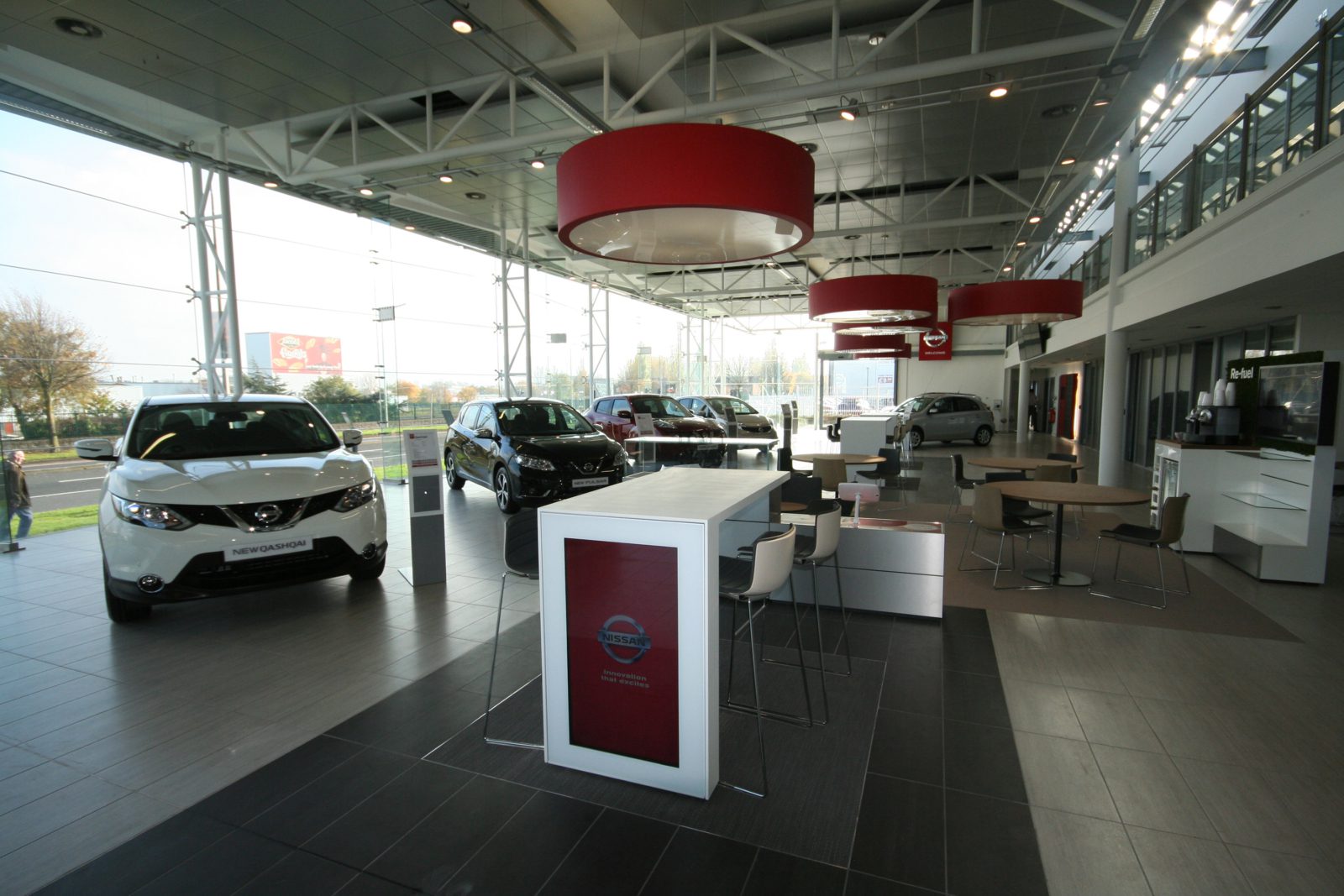 Fit-Out of Nissan Car Showroom Dublin