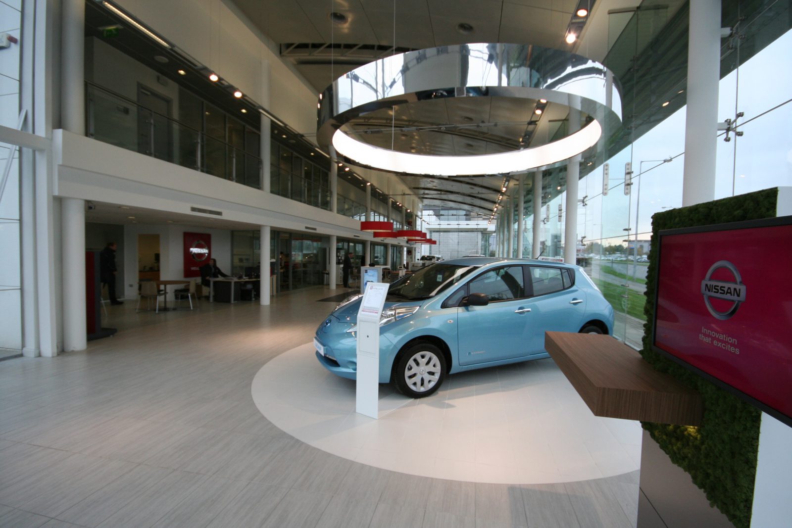 Nissan Fit-Out of Nissan Car Showroom Dublin