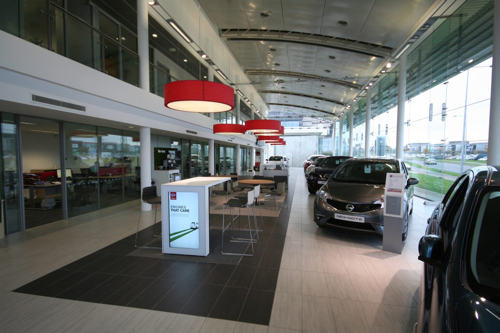 Fit-Out of Nissan Car Showroom Dublin