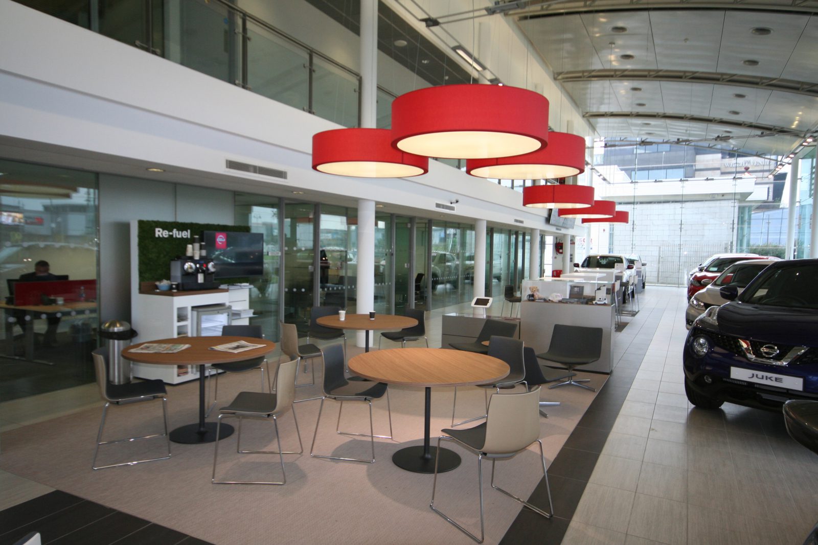 Fit-Out of Nissan Car Showroom Dublin