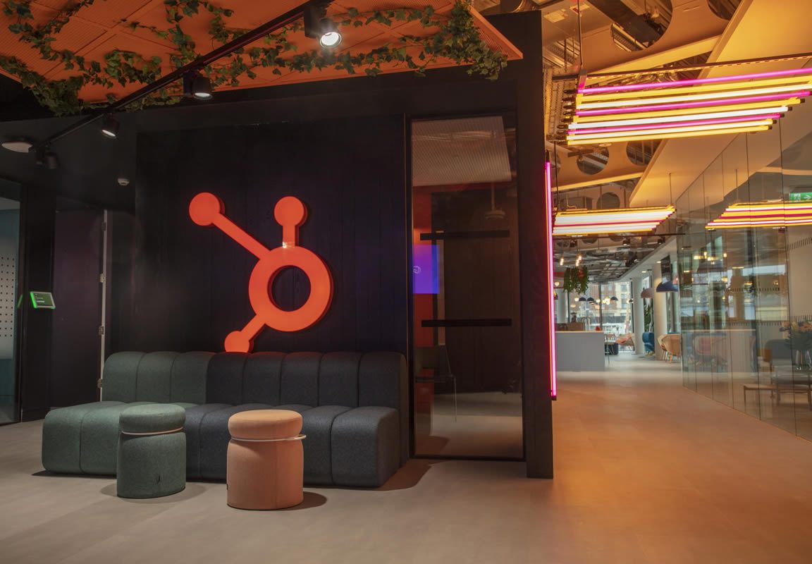 Office Fit out of Hubspot House, Dublin